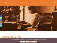 Tablet Screenshot of memoriasediciones.com